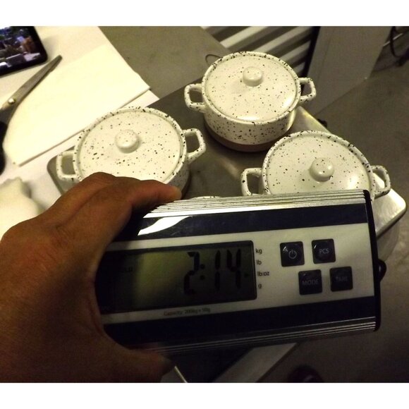 Set 4 Dolly Parton Stoneware Mini Casserole Dishes W Lids Oven Microwave Safe - Picture 9 of 9